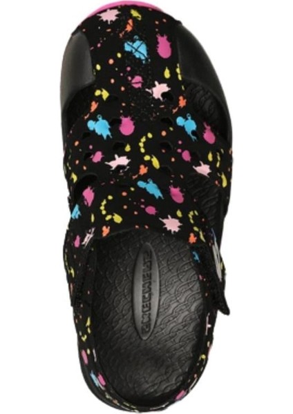 Sıde Wave - Lıl Paınter 86428L-BKHP Siyah Sandalet&Terlik modelleri