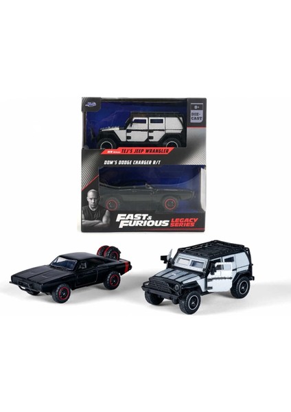 Jada 1/32 F&f Legacy Series Twin Pack W2/2 253202014