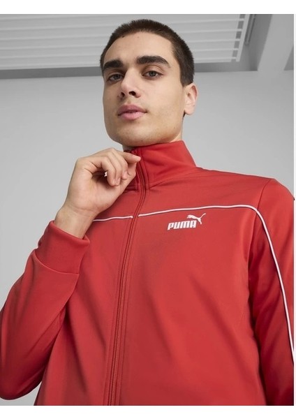 Poly Piping Suit Kırmızı Ateş Erkek Eşofman Takımı 68485215 fırsatları