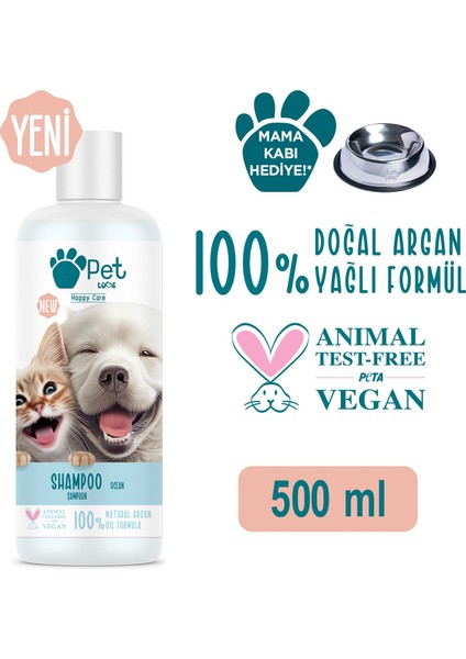 Kediler ve Köpekler İçin Şampuan Okyanus 500 ml 100% Doğal Argan Yağlı fiyatları