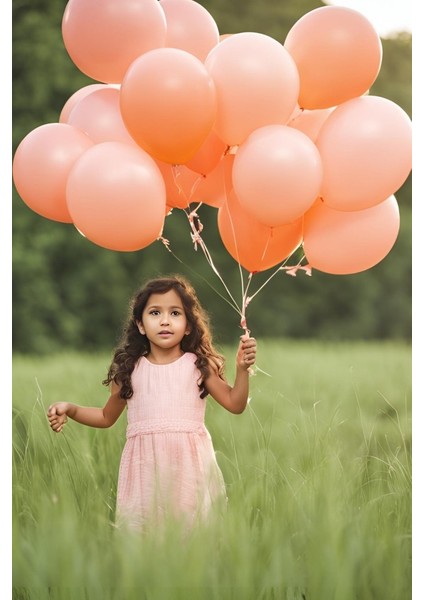 Somon Makaron Balon 20 Adet 12INÇ