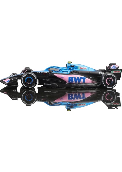 Bburago Yeni 2023 Mclaren F1 Takım Şampiyonu Red Bull Racing Heuer RB19 Alpine A523 Formula Bir Alaşımlı Süper Oyuncak Alfa C43 Model Araba (Yurt Dışından)