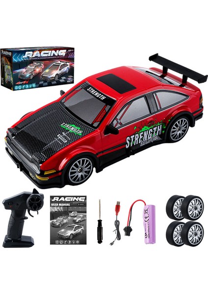 AE86 Uzaktan Kumandalı Araba Yarışı Aracı Oyuncakları Çocuklar Için 1:20 4WD 2.4g Yüksek Hızlı Gtr Rc Elektrikli Drift Arabaları Çocuk Oyuncakları Hediye (Yurt Dışından)