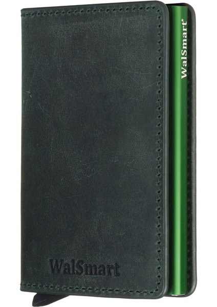 Slim Crazy Akıllı Mekanizmalı Deri Cüzdan modelleri