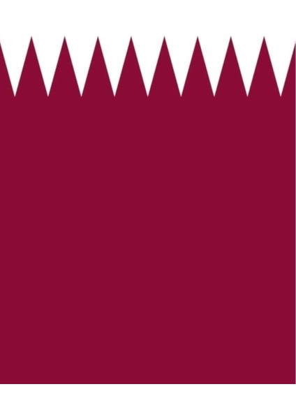 Katar Bayrağı (50x75 Cm)