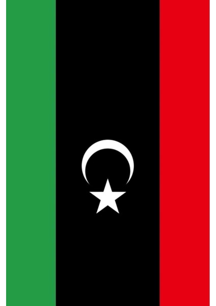 Libya Bayrağı (30x45 Cm)