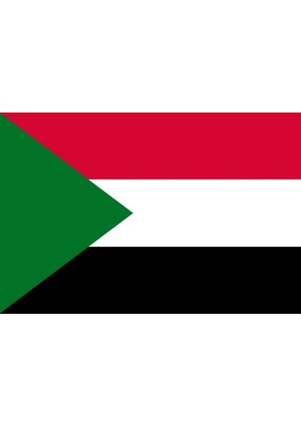 Sudan Bayrağı (30x45 Cm)