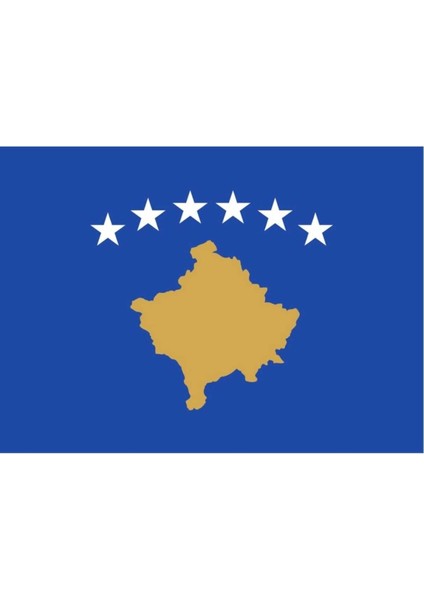 Kosova Gönder Bayrağı (100x150 Cm)