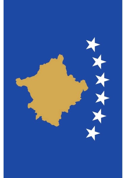 Kosova Gönder Bayrağı (100x150 Cm)