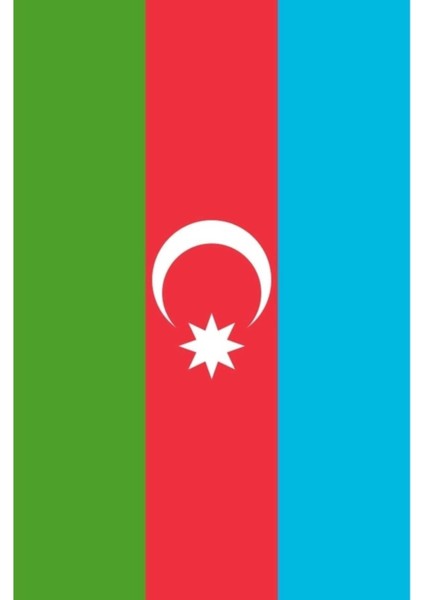 Azerbaycan Gönder Bayrağı (100x150 Cm)