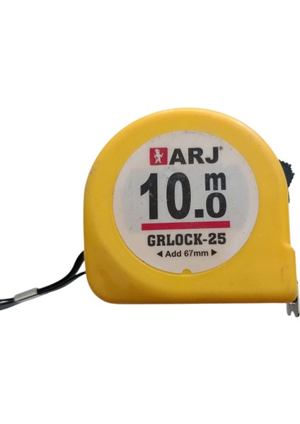Şerit Metre 10 Metre, Arj Grlock-25 Şerit Metre