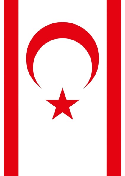 Kıbrıs Kktc Gönder Bayrağı (70x105 Cm)