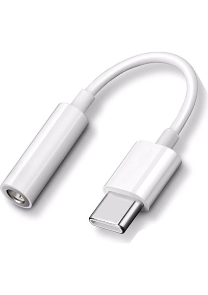 Type-C To 3.5mm Jack Adaptör | Yüksek Ses Kalitesi | Kulaklık Dönüştürücü