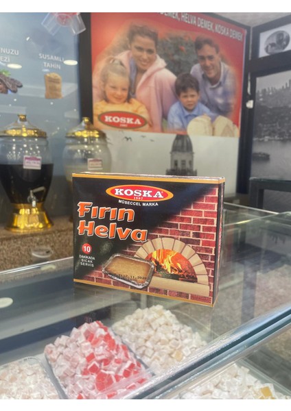 Fırın Helva 220 gr Koli 12 Adet