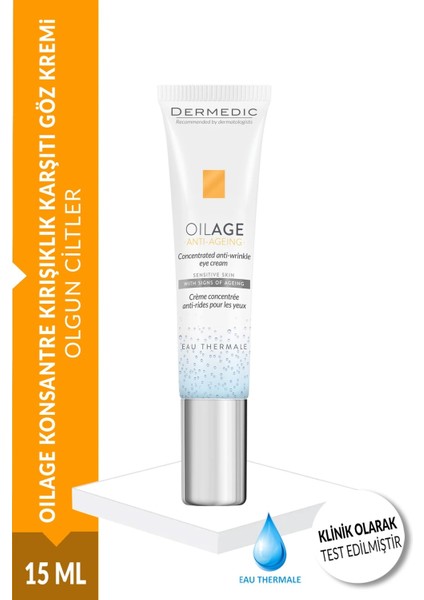 Oılage Konsantre Göz Kremi 15ml
