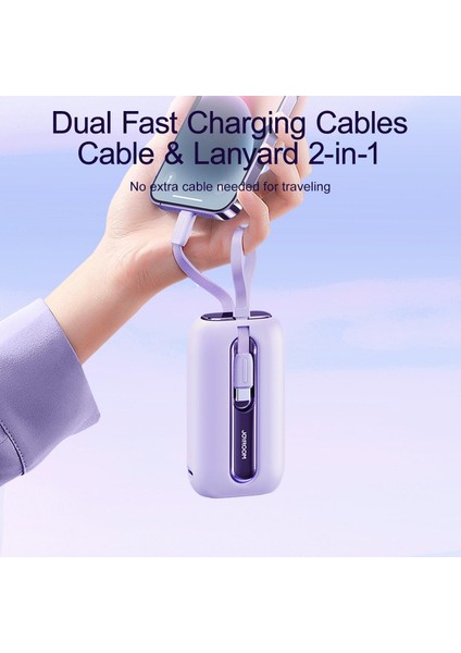 22.5W Mini Kablolu Power Bank 10.000 Mah fırsatları