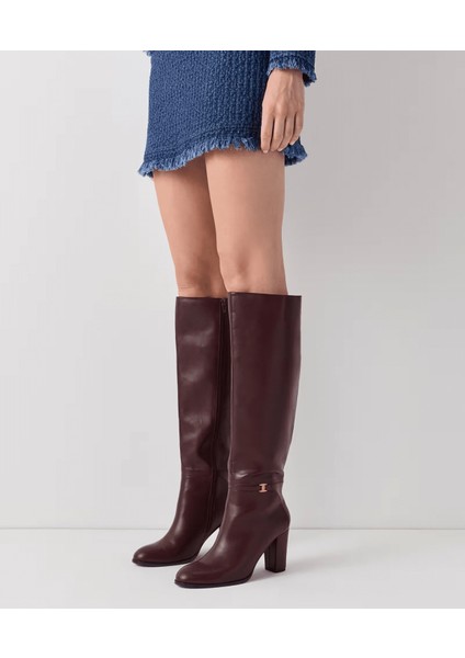 Metal Tokalı Çizme Ipekyol