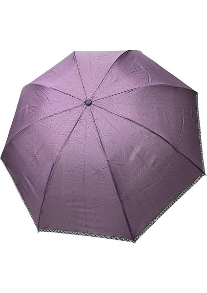 Modern Çizgi Desenli Yarasa Model 8 Telli Rüzgara Dayanıklı Manuel Şemsiye MARLUX391R03 modelleri