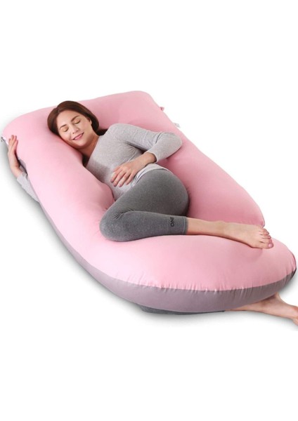 5 Farklı Bölge Destekli Hamile Yastığı (Astarlı)(Çantalı)