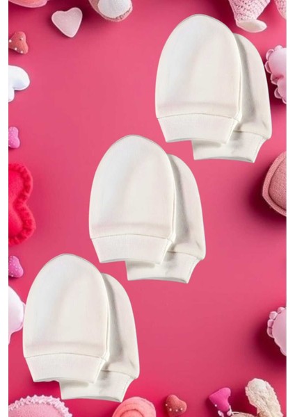 Pamuklu Yenidoğan 3'lü Çocuk Eldiveni fırsatları