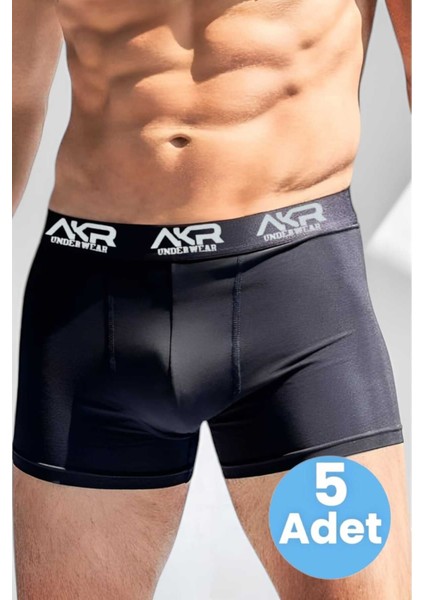 Erkek Likralı 5'li Boxer