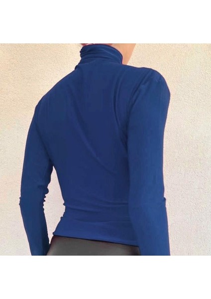 Yarım Boğaz Büzgülü Sandy Bluz fiyatları