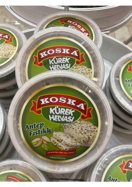 Antek Fıstıklı Kürek Helvası 400 gr Koli 12 Adet