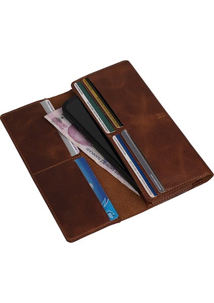 Samsung Galaxy S25 Kılıf 10 Kart Gözlü Hakiki Deri Cüzdan Kılıf modelleri