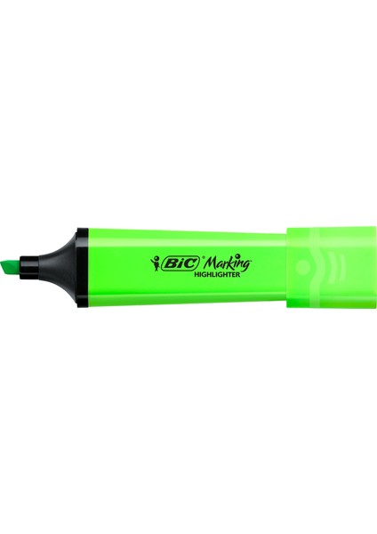 Marking Highlighter Flat Fosforlu Kalem Yeşil 12'li Kutu