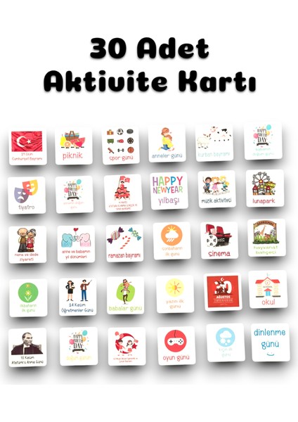 Çocuk Takvimi, Çocuk Aktivite Takvimi, Eğitici Takvim, Ahsap Ahşap Zeka Oyunu indirimleri