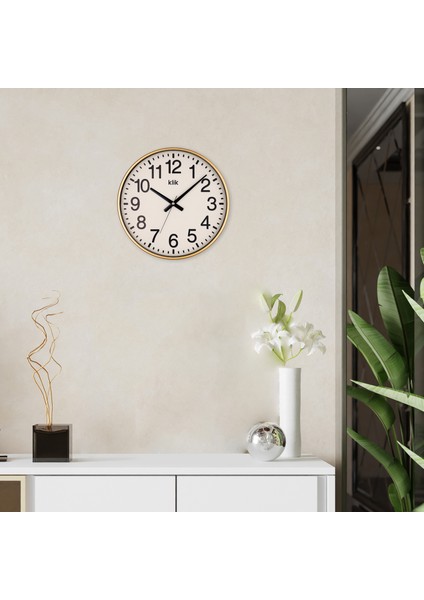 Simplex Gold Minimalist Duvar Saati