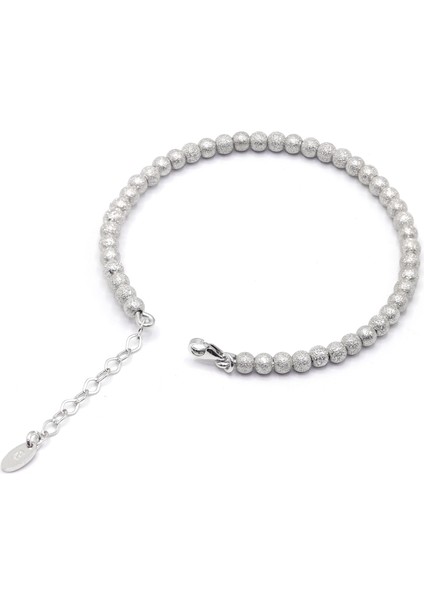 Toplu 4 mm Dorika Model 925 Ayar Gümüş Bilezik 201023681