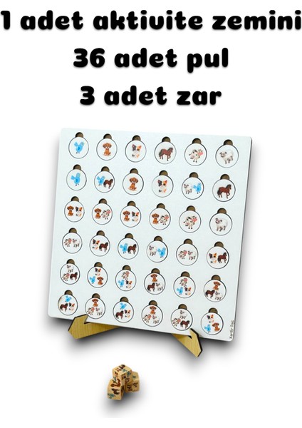Ahşap Akıl Oyunu, Zarlı Mantık Oyunu, Hayvanları Bul Kazan, Hafıza Oyunu, Ahşap Eğitici Oyuncak modelleri