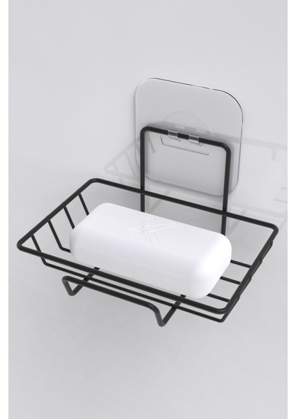 3'lü Banyo Seti Yapışkanlı Paslanmaz Banyo Sabunluk Duşakabin Rafı Şampuanlık Banyo Düzenleyici Set modelleri