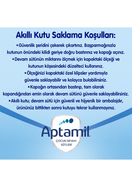 2 Devam Sütü 800 Gr 6-9 Ay Akıllı Kutu X 4 Adet
