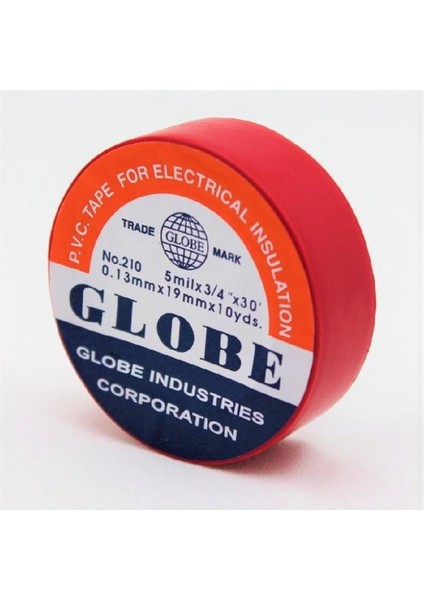 İzolebant 19 mm Elektrik Bandı Kırmızı