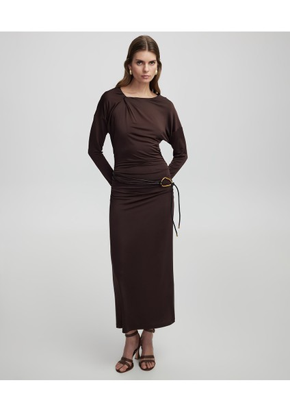 Drapeli Elbise IS1250002210074 fiyatları