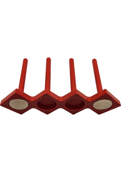 Dikiş Makinesi Mıknatıslı Masura Koyma Aparatı 4'lü Kırmızı fiyatları