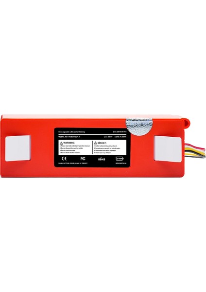 Roborock Q8 Uyumlu Batarya (Orjinal Kapasite) 5200MAH Pil Kutulu Robot Süpürge Bataryası Değişimi