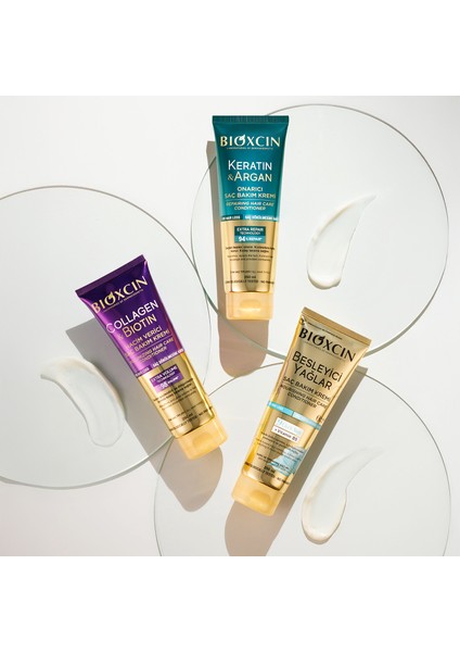 Collagen & Biotin Ekstra Hacim Saç Kremi 250 ml - Kolajen Biotin Ince Seyrek Saçlar