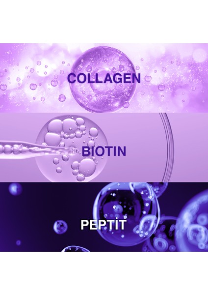 Collagen & Biotin Ekstra Hacim Saç Kremi 250 ml - Kolajen Biotin Ince Seyrek Saçlar