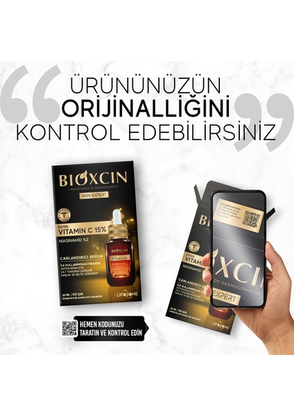 Ester C Vitamini Serum %15 & Niasinamid %2 - Aydınlatıcı Canlandırıcı Renk Tonu Eşitleyici Lipozomal modelleri