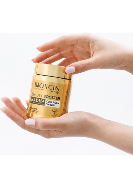 Beauty Booster 60 Tablet - Kolajen Nadh+ Co Q10 Glutatyon Biotin Astaksantin Resveratrol Hya Asit.