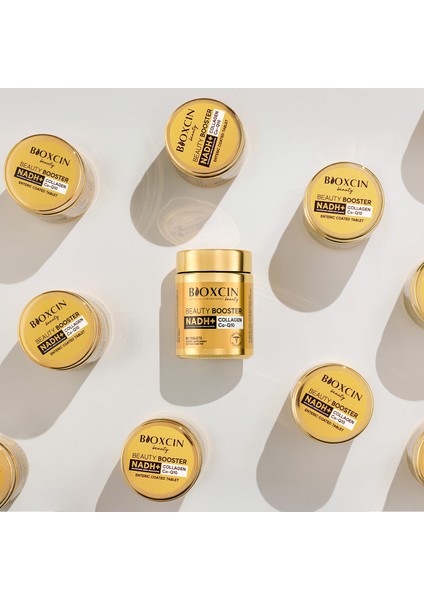 Beauty Booster 60 Tablet - Kolajen Nadh+ Co Q10 Glutatyon Biotin Astaksantin Resveratrol Hya Asit.
