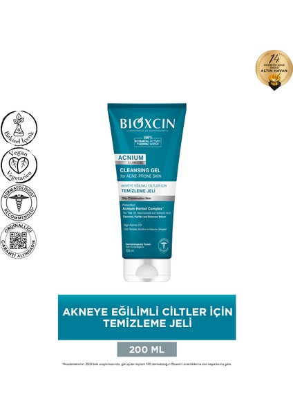 Acnium Sebum Dengeleyici Yüz Yıkama Jeli 200 ml