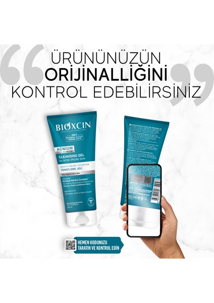 Acnium Sebum Dengeleyici Yüz Yıkama Jeli 200 ml