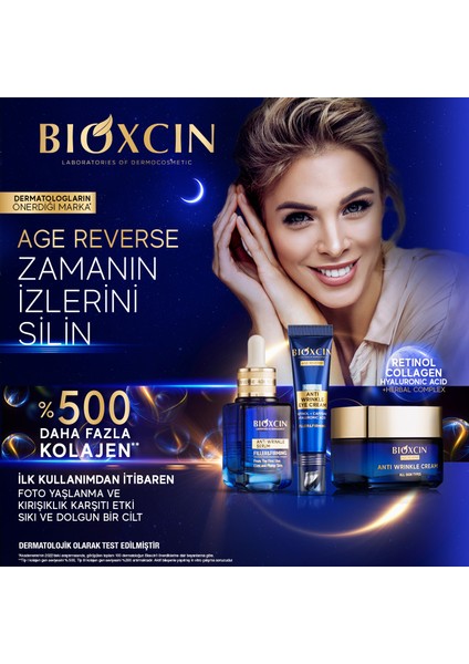 Age Reverse Krem - %10 Retinol, Kolajen Dolgunluk, Sıkılık 50 ml