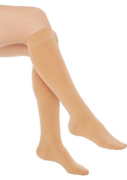 Orta Basınçlı (23 - 32 Mmhg) Diz Altı Varıs Çorabı (Burnu Kapalı) fiyatları