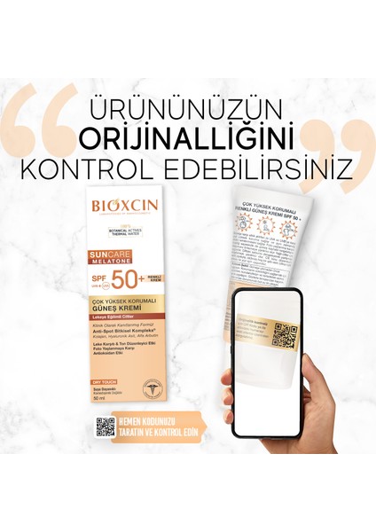 Sun Care Lekeye Eğilimli Ciltler İçin Çok Yüksek Korumalı Renkli Güneş Kremi 50 Spf