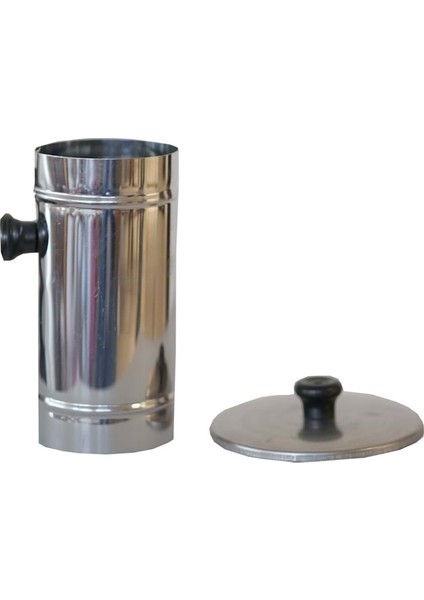 4 Litre Krom Kömürlü Semaver KS11-FIRAT